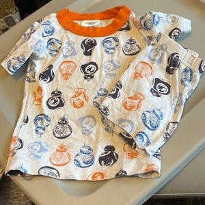Hanna Anderson Star Wars pj set